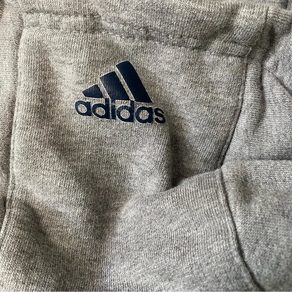 Adidas Men’s Zip Up Hoodie Size M Gray - Picture 3 of 5